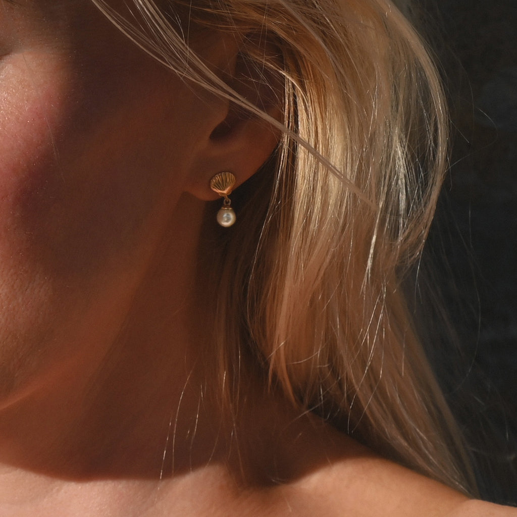 Elara Earrings (Creamrose)