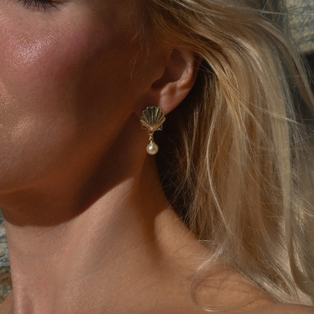 Naiara Earrings (Creamrose)